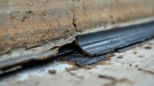 how to prevent water from entering under garage door