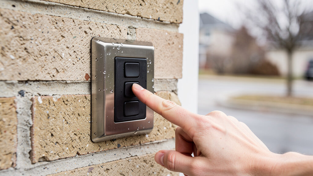 wireless keypad garage door programming exterior